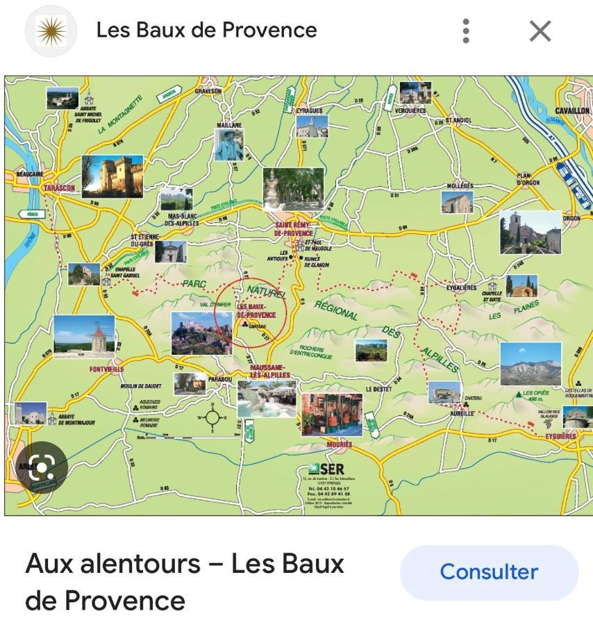 Апартаменты Lou Bonur Ле-Бо-де-Прованс Экстерьер фото